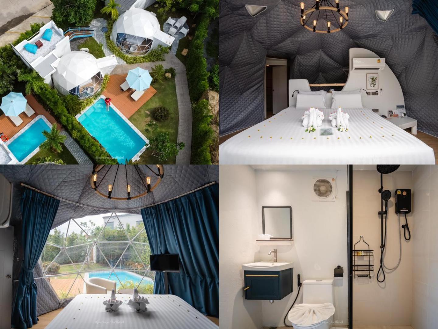 Le Resort And Villas Rawai Екстериор снимка The interior of a bubble hotel